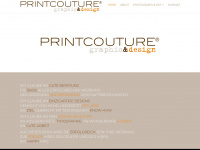 printcouture.de Webseite Vorschau