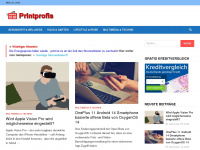 printprofis.de Webseite Vorschau