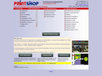 printshop-scs.at Webseite Vorschau