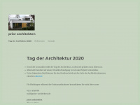 prior-architekten.de Webseite Vorschau