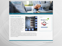 priscon.de Webseite Vorschau