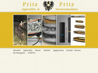 pritz-systeme.at Webseite Vorschau