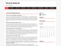 private-bank.de Webseite Vorschau