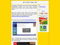 private-hps.de Webseite Vorschau