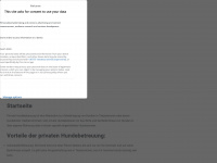 private-hundebetreuung.ch Webseite Vorschau