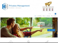 privates-management.de Webseite Vorschau