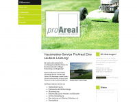 pro-areal.de Webseite Vorschau