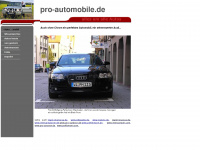 pro-automobile.de Thumbnail