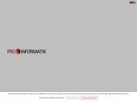 pro-informatik.ch Webseite Vorschau