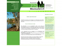 pro-moenchweiler.de Webseite Vorschau