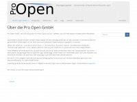 pro-open.de Webseite Vorschau