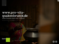 pro-vita-quakenbrueck.de Webseite Vorschau