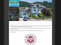 probst-dach.at Webseite Vorschau