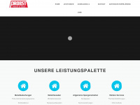 probst-spenglerei.de Webseite Vorschau