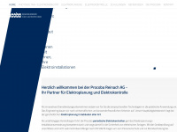procoba.ch Webseite Vorschau