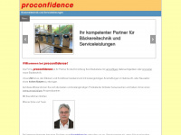 proconfidence.de Webseite Vorschau