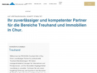 procura.ch Webseite Vorschau