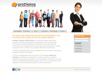 prodialog.at Webseite Vorschau
