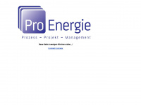 proenergie.de Webseite Vorschau