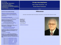 prof-dr-timmermann.de Webseite Vorschau