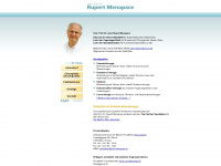 prof-menapace.at Webseite Vorschau