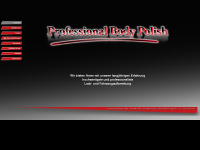 professional-body-polish.de Webseite Vorschau
