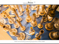 professional-brass.de Webseite Vorschau