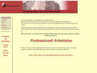 professionell-arbeitslos.de Webseite Vorschau