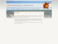 professionelle-kinesiologie.at Webseite Vorschau