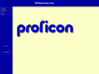 proficon.ch Webseite Vorschau