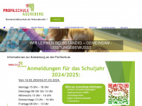 profilschule-ascheberg.de Webseite Vorschau