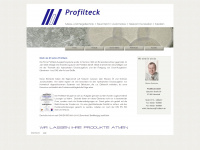 profilteck-ausgleichsysteme.de Webseite Vorschau