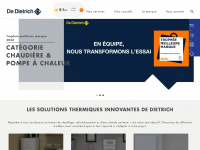 dedietrich-thermique.fr Webseite Vorschau