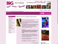 big-festival.de Webseite Vorschau