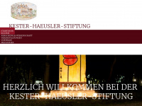 kester-haeusler-stiftung.de Webseite Vorschau
