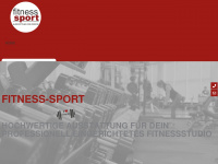fitness-sport.com Webseite Vorschau
