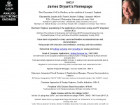 jbryant.eu Webseite Vorschau