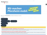 pforzheimfaehrtbus.de Webseite Vorschau