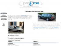 progma.de Webseite Vorschau