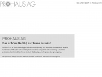 prohaus.ch Webseite Vorschau