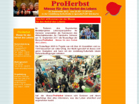 proherbst.de Webseite Vorschau