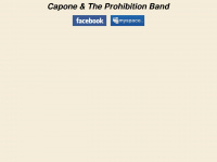 prohibitionband.de Webseite Vorschau