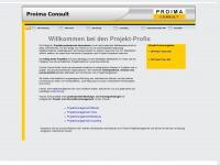 proima-consult.de Webseite Vorschau