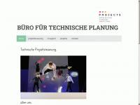 projectbuero.de Webseite Vorschau