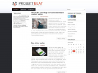 projekt-beat.de Webseite Vorschau