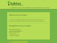 projekt-kaktus.ch Webseite Vorschau
