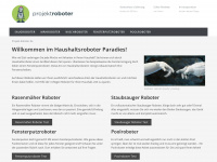 projekt-roboter.de Webseite Vorschau