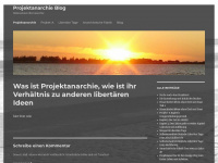 projektanarchie.de Webseite Vorschau