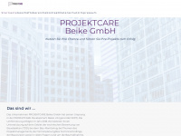 projektcare.de Webseite Vorschau