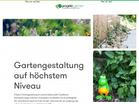 projektgarten.at Webseite Vorschau